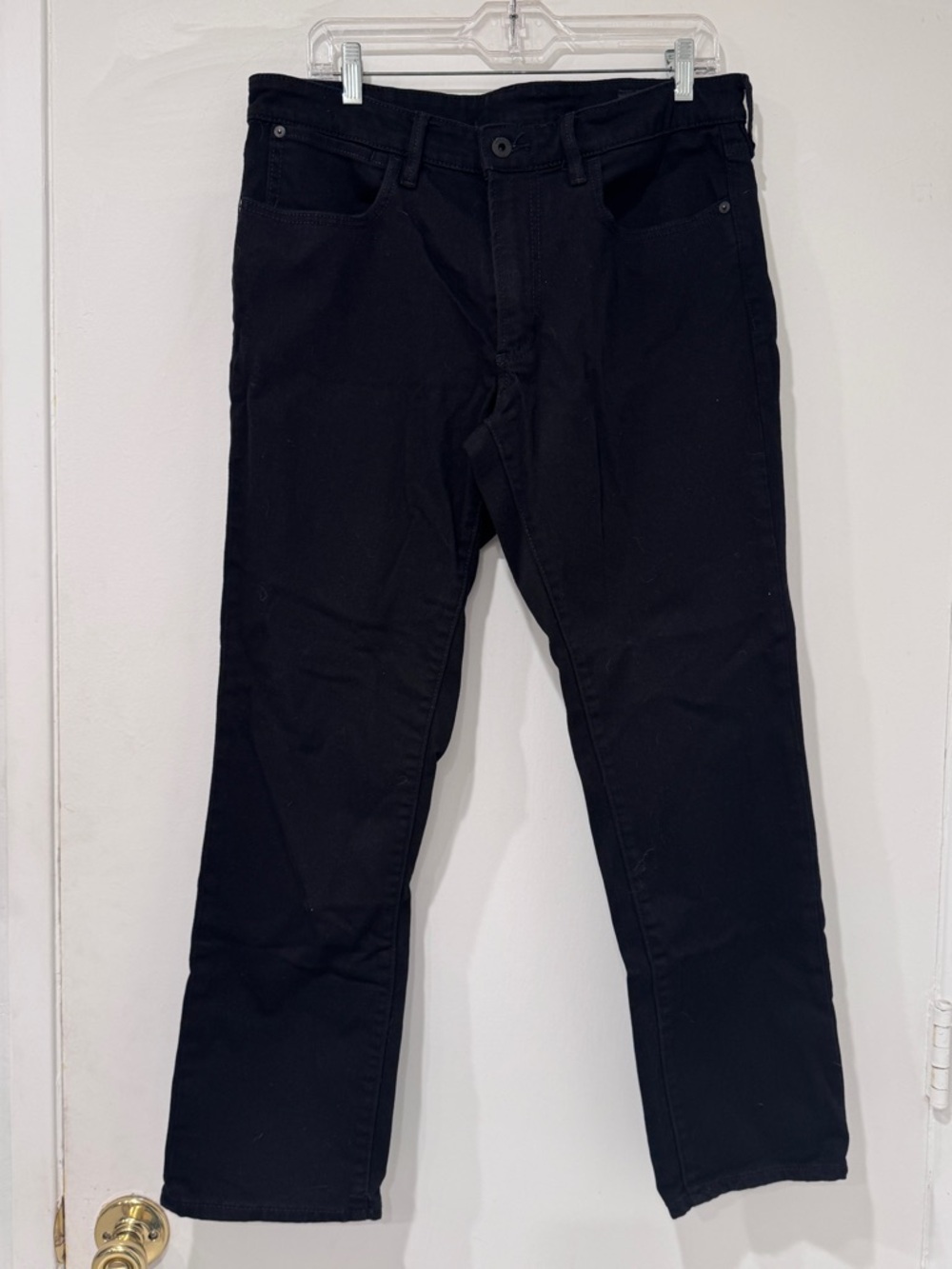 Men’s black slim/straight bonobos jeans